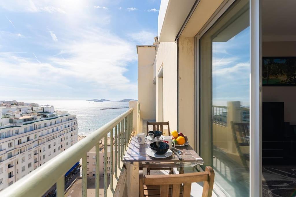 Vue Mer Plage Catalans Vieux Port Clim - 2 Chambres Марсель Экстерьер фото