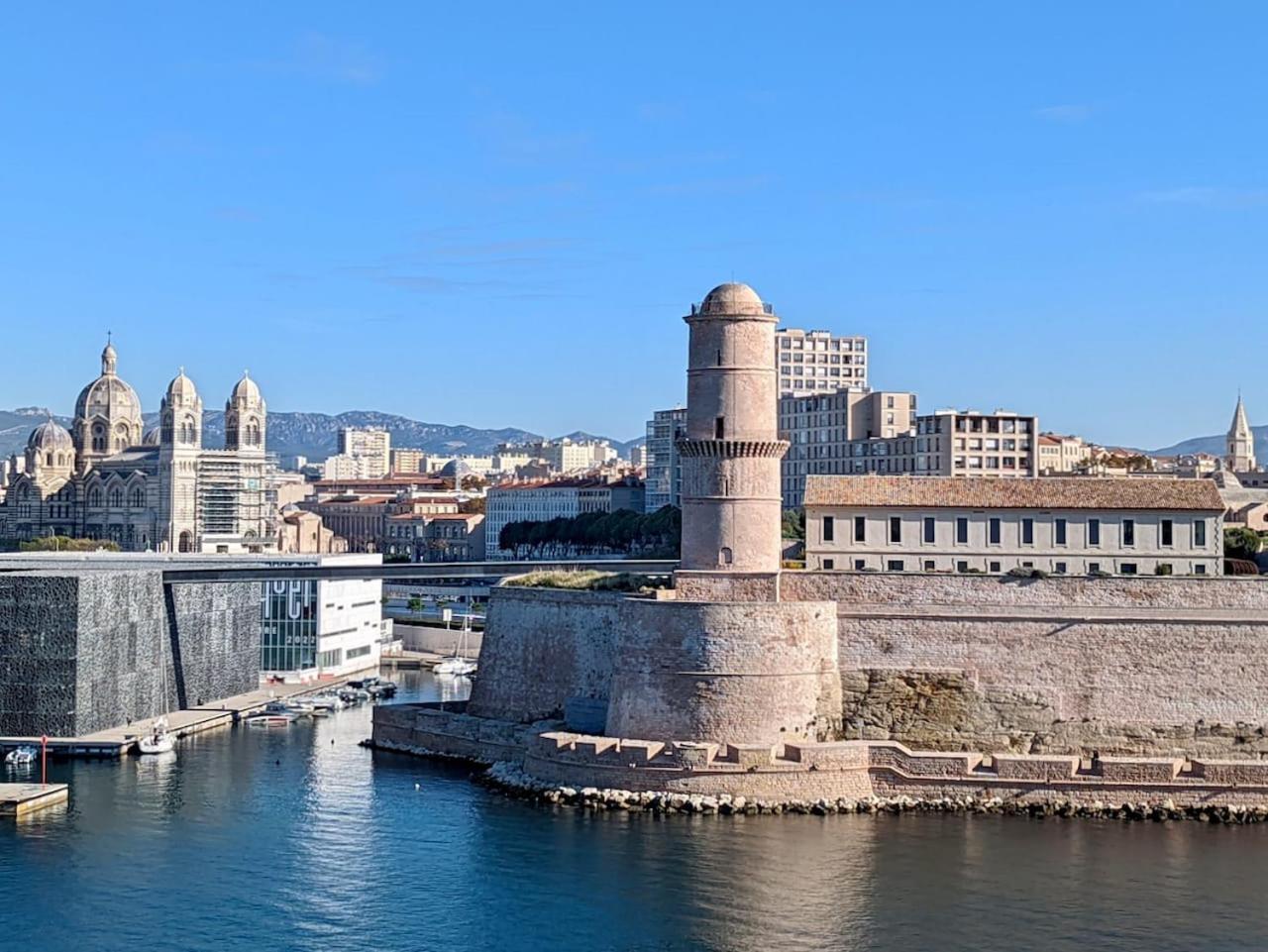Vue Mer Plage Catalans Vieux Port Clim - 2 Chambres Марсель Экстерьер фото