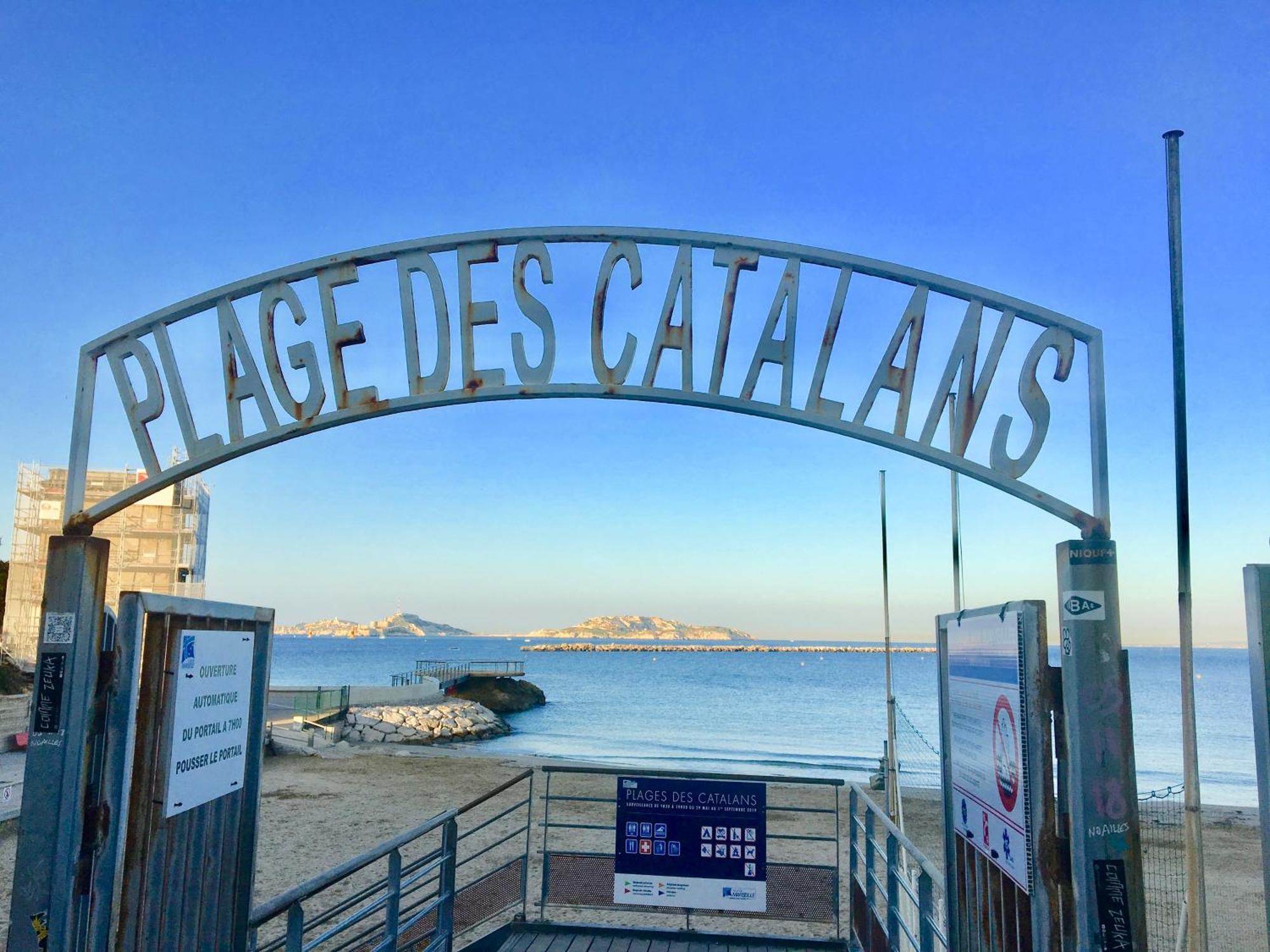 Vue Mer Plage Catalans Vieux Port Clim - 2 Chambres Марсель Экстерьер фото