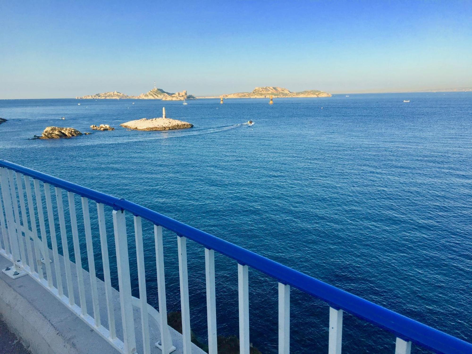 Vue Mer Plage Catalans Vieux Port Clim - 2 Chambres Марсель Экстерьер фото