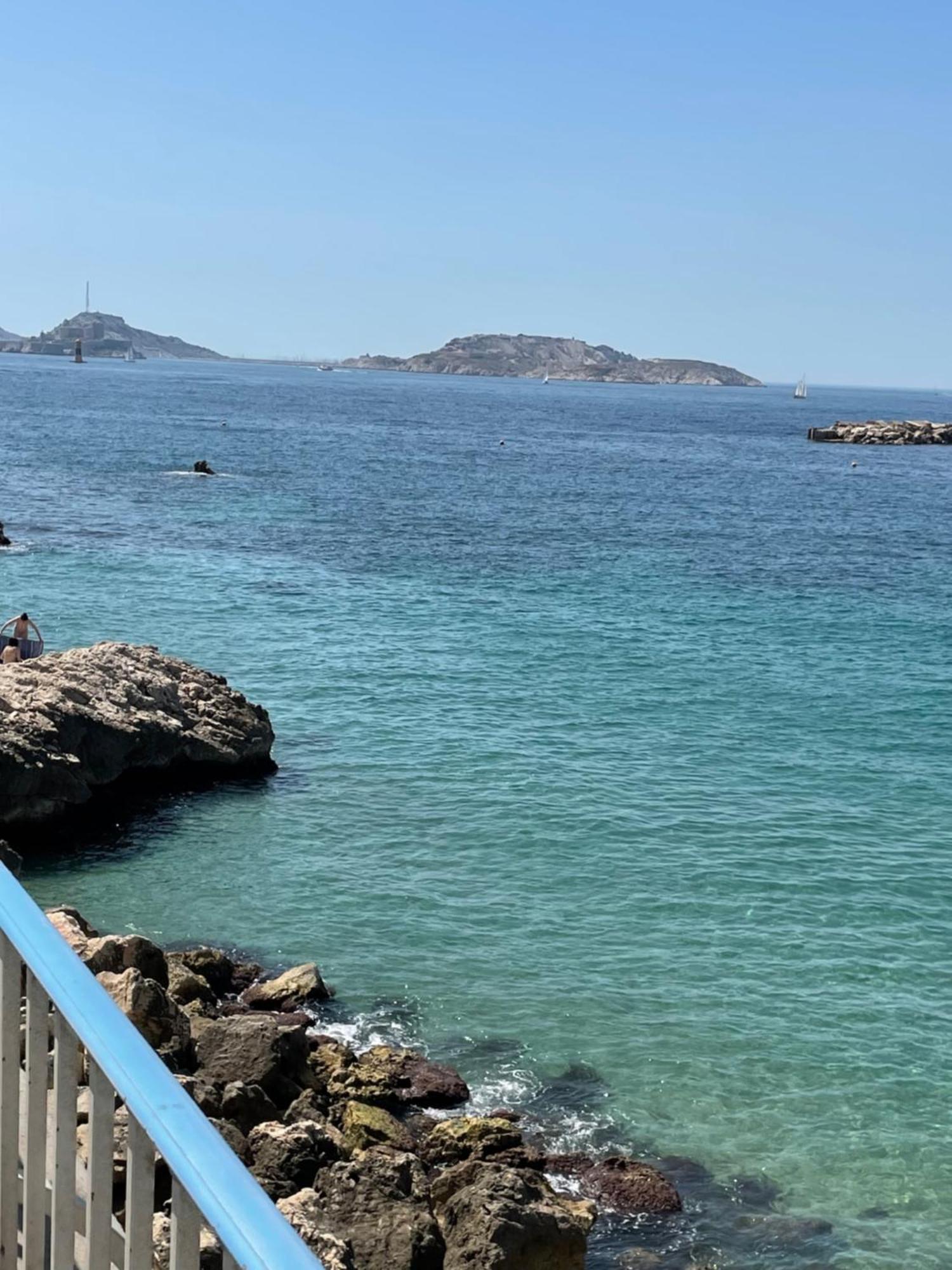 Vue Mer Plage Catalans Vieux Port Clim - 2 Chambres Марсель Экстерьер фото