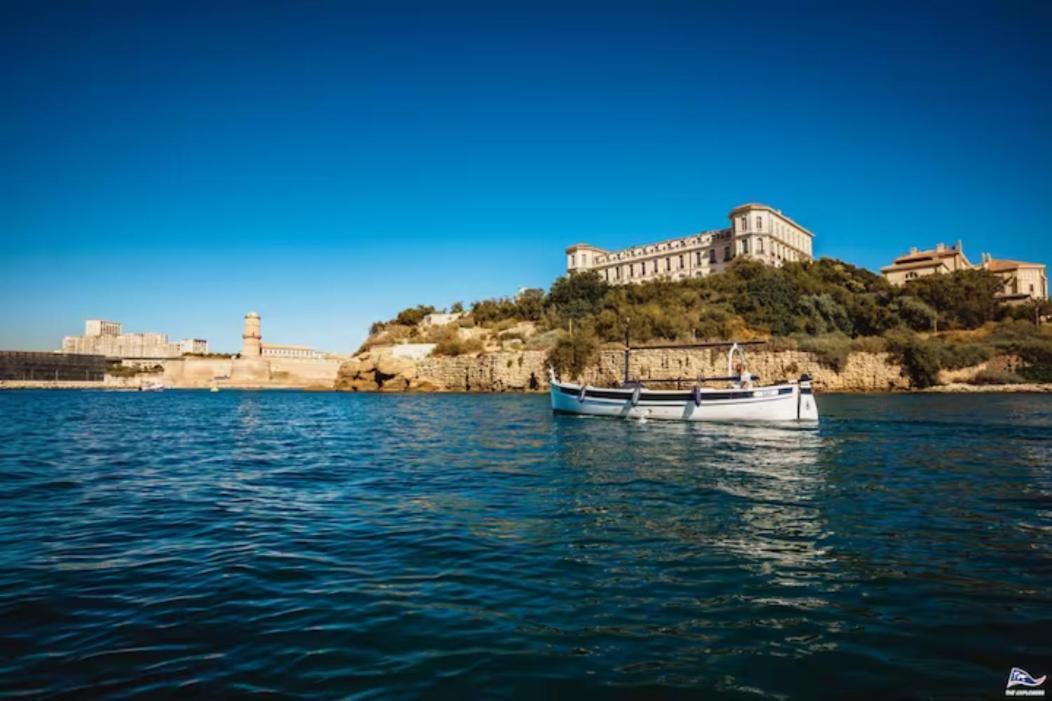Vue Mer Plage Catalans Vieux Port Clim - 2 Chambres Марсель Экстерьер фото